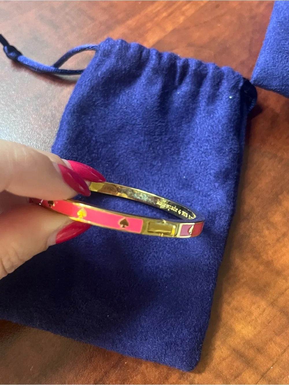 kate spade pink bracelet